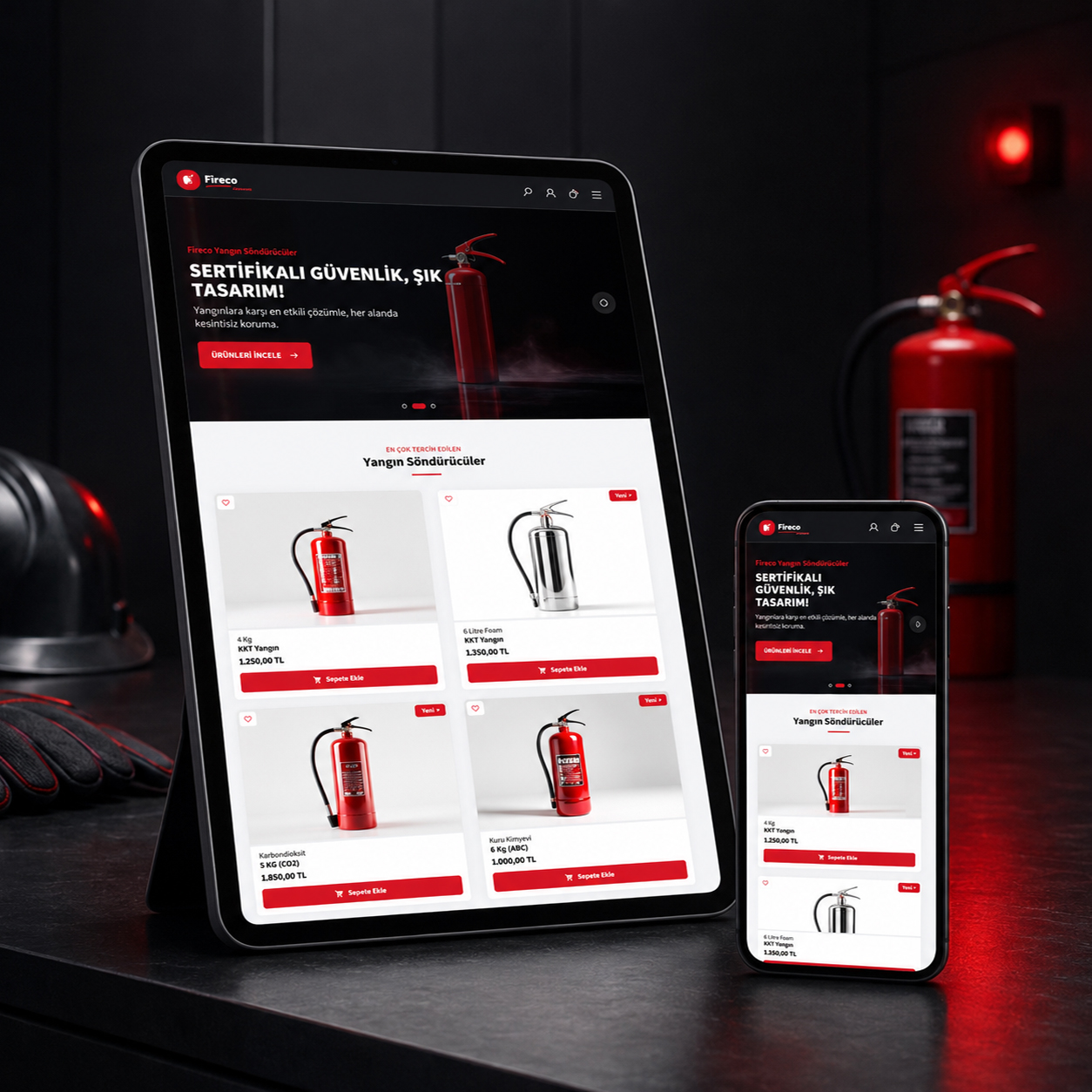Premium Yangın Teması FİRECO