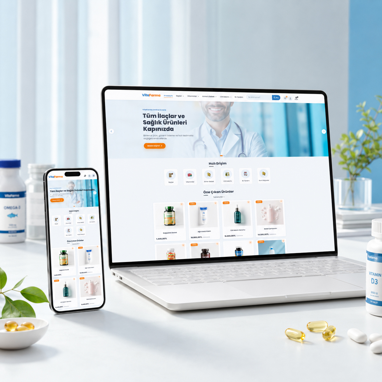 Premium Supplement Teması VİTA