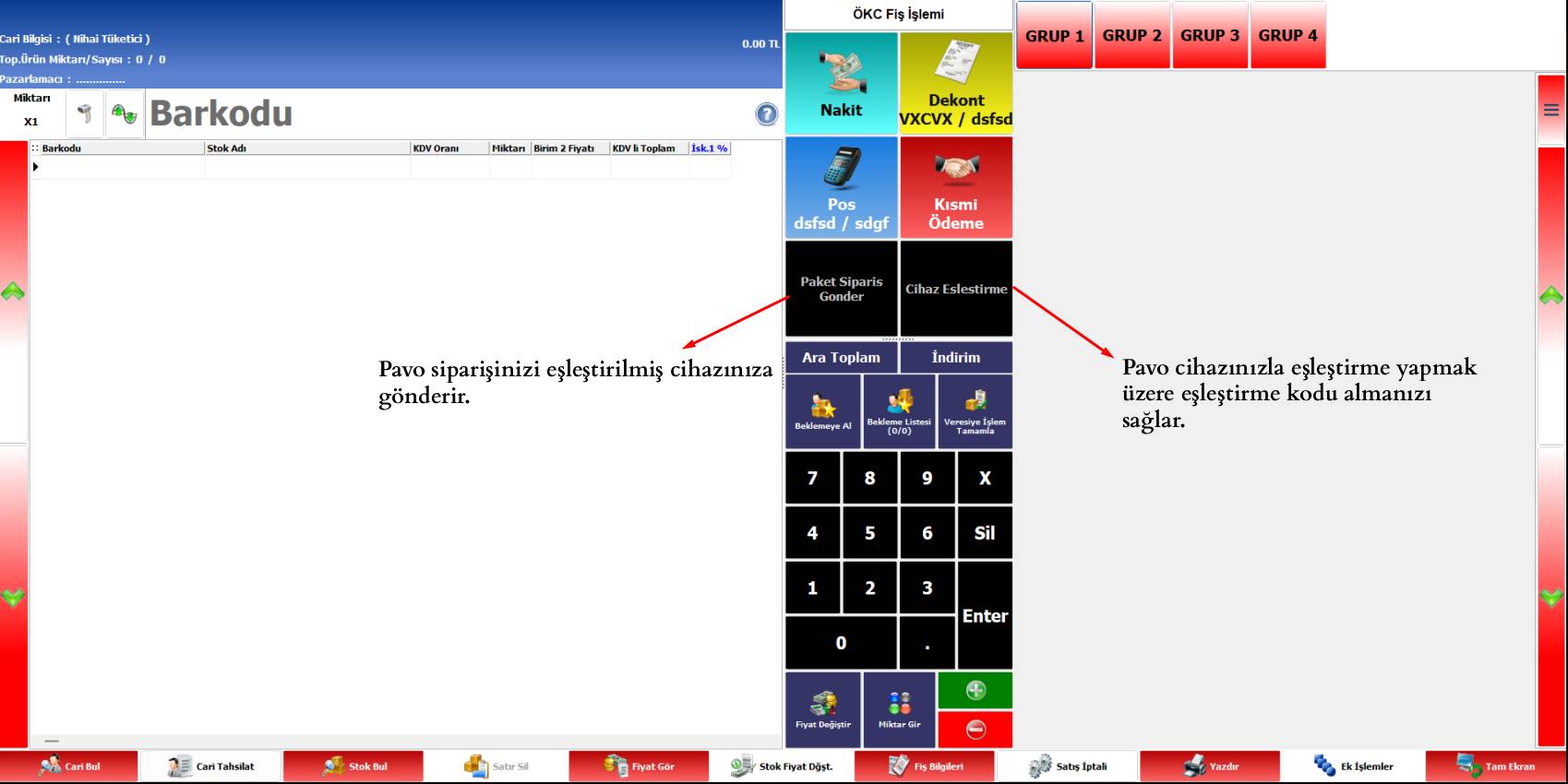 Pavo Pos Market Paket Sipariş Entegrasyonu